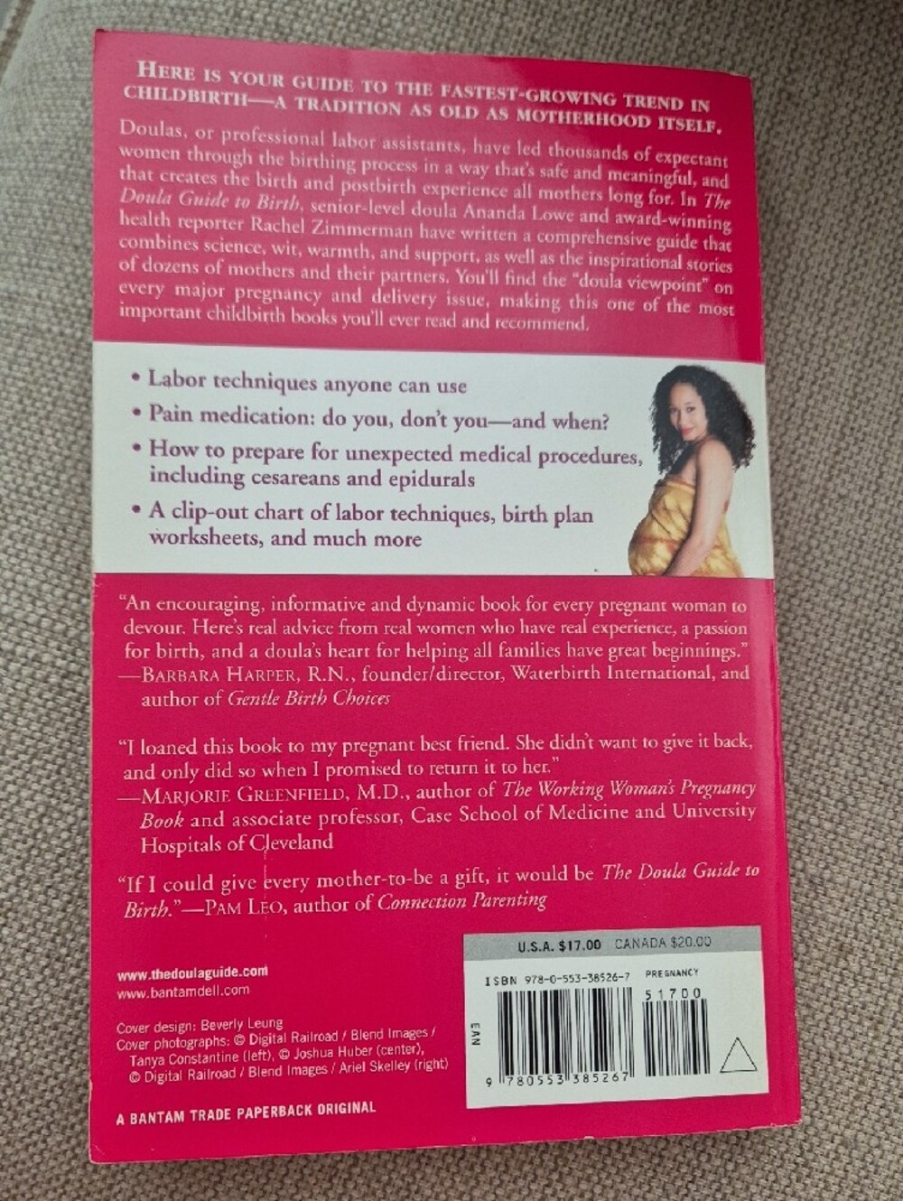 The Doula Guide to Birth - Pink & White Cover - Picture 2 of 2